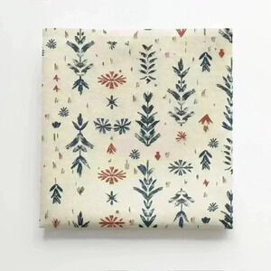Whimsical Micro fiber fabric mugrug / coaster